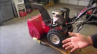 Craftsman 13.5 Ft Lbs Torque Snowblower Leaks Gas