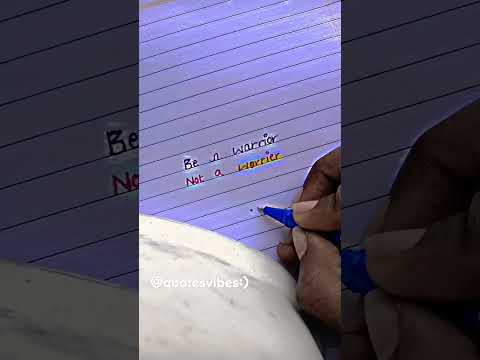 Be a warrior , Not a worrier ||😌☺️|| #shorts