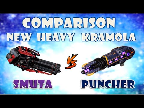 New heavy weapon Smuta vs Puncher comparison war robots