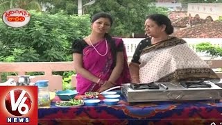 Telangana Shaakam | Poni Biyyam Recipe | Telangana Recipes | Coockery Show | V6 News