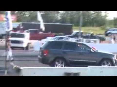 Jeep srt8 supercharged vs Camaro ss supercharged