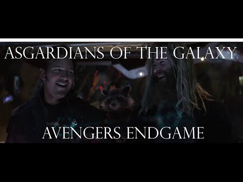 Asgardians of the Galaxy Scene   Avengers Endgame    2019 Movie Clip