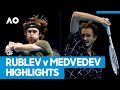 Andrey Rublev vs Daniil Medvedev Match Highlights (QF) | Australian Open 2021