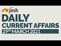 Current Affairs Today 29th March Current Affairs Current Affairs In Hindi