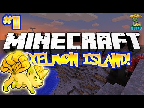 "FRIENDLY SHINY VULPIX!" - PIXELMON ISLAND ADVENTURE! (Minecraft Pokemon Mod) - #11
