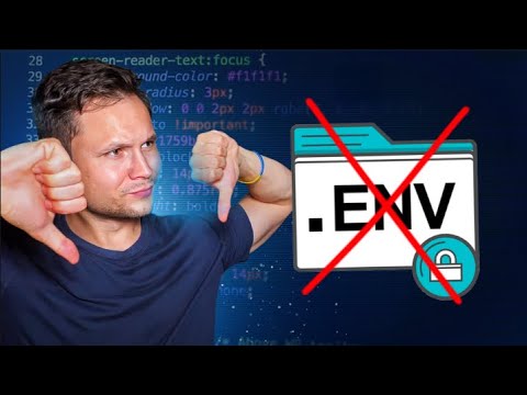 Why we stopped using ENV files and replaced it with this tool instead...