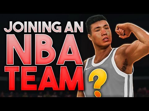 WHICH NBA TEAM DO WE SIGN WITH!? CREATING OUR PLAYER! 2K20 MyCareer Series 2 Ep.1