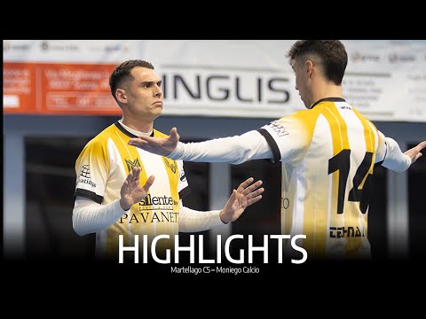 HIGHLIGHTS | Martellago C5 vs. Moniego Calcio ⚽ Serie C2 ✅ 5-1 win
