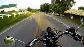 preview picture of video 'Amish Country Ride - Charm, OH east to SR93 via SR557'