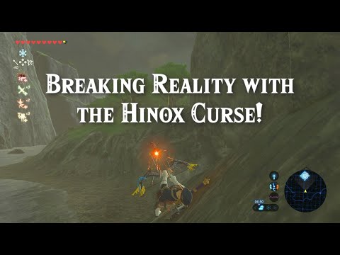 How to Break Reality with the Hinox Curse Glitch in the Legend of Zelda Breath of the Wild!