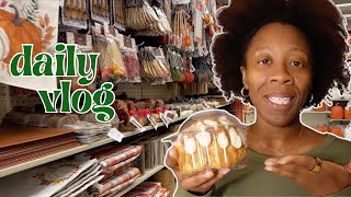 Running errands, grabbing coffee and trying Nothing Bundt's new Cookie Butter Cake | a daily vlog