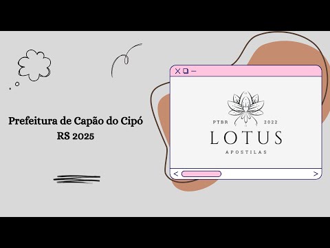 Apostila Prefeitura de Capão do Cipó RS 2025 Fiscal Ambiental