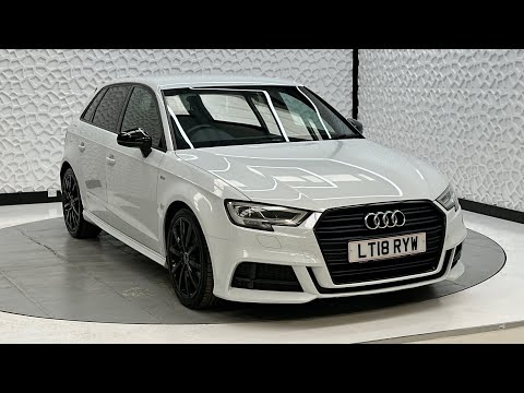 AUDI A3 1.6 TDI BLACK EDITION SPORTBACK S TRONIC EURO 6 (S/S) 5 DR