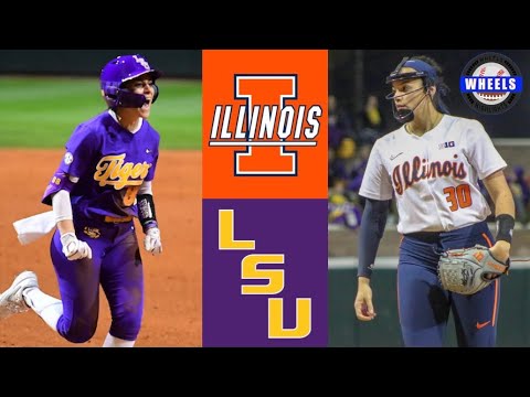 Illinois vs #15 LSU Highlights | 2022 College Softball Highlights