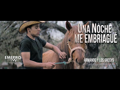 ARMANDO Y LOS GREEYS - UNA NOCHE ME EMBRIAGUE (VIDEO OFICIAL)