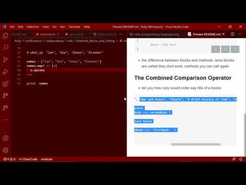 Methods Blocks Sorting In Ruby