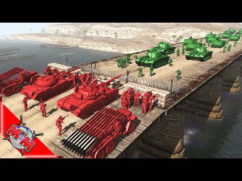 Can The GREEN ARMY MEN Cross This Bridge? AMOW Battlegrounds S5E4