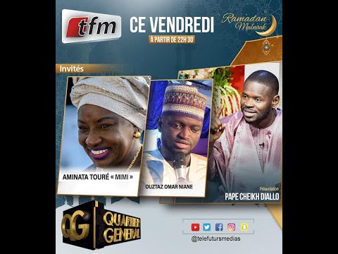 🚨  QUARTIER GENERAL AK EL HADJ PAPE CHEIKH DIALLO - INVITE : Mme. MIMI TOURE - OUSTAZ OMAR NIANE