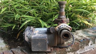 Restoration Old Panasonic Pump // How To Repair Electric Pump Effectively