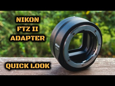 Nikon FTZ II-Adapter: Kurzer Blick