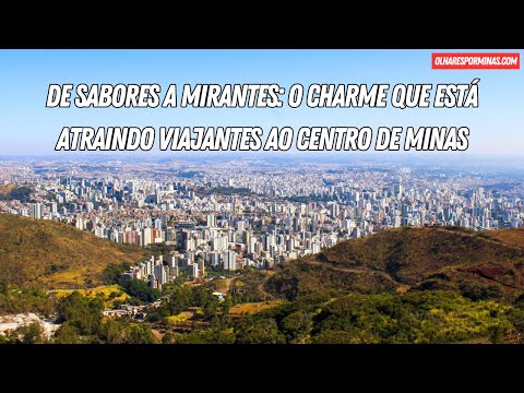 O roteiro urbano mais DELICIOSO e bonito de Minas Gerais