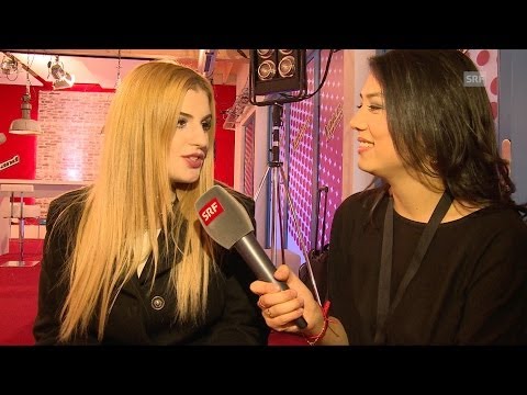 Interview mit Enrika nach der Blind Audition - The Voice of Switzerland 2014
