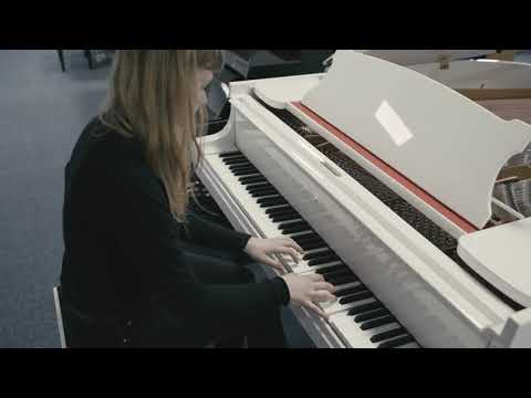 Steinway & Sons Flügel M-170 weiss, Klangprobe, Sound Test