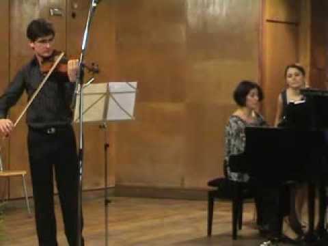 Ernst Mahle: Sonata 1980 - Pedro Barreto & Nara Vasconcelos