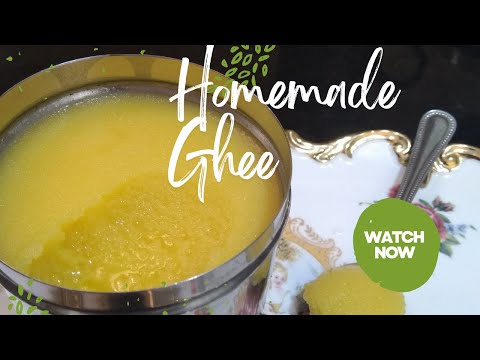 Easy Homemade Ghee Recipe from Butter | Beginner's Guide to Making Ghee from Butter -Tips and Tricks