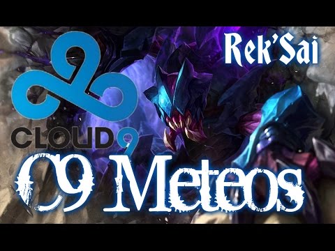 C9 Meteos REK'SAI vs Olaf Jungle - League of Legeds Ranked Game North America
