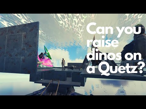 You can raise dinos on the sky quetz! SOLO SMALLTRIBES PVP with Martin Slow #139