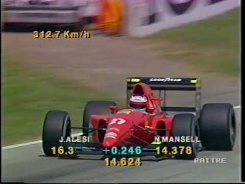F1 San Marino 1992 - Qualifiche del Venerdì - Verduzio e i piloti brasiliani