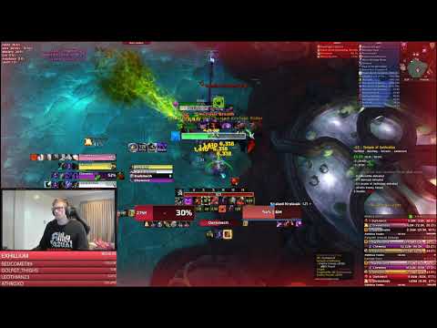 Blood DK - Temple of Sethraliss +23 - Bursting, Volcanic, Fortified, Awakened