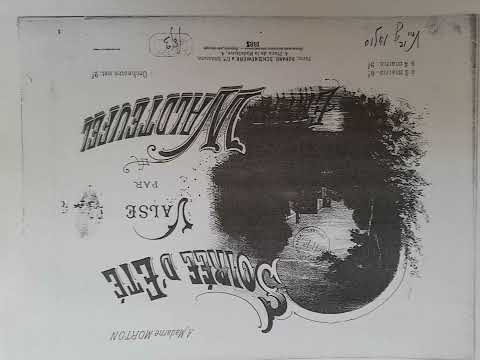 Emile Waldteufel - Soirée d'Été. Valse, Op.188