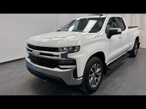 2019 Chevrolet Silverado 1500 Double Cab Standard Box 4-Wheel Drive LT in White for sale at Davis GMC Buick Lethbridge in Lethbridge, AB