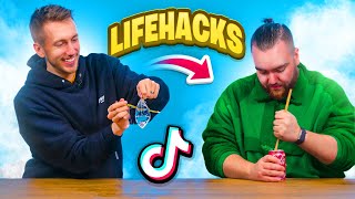 THESE TIKTOK LIFE HACKS ARE 'INSANE'