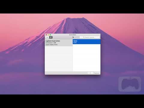 Button controls tutorial with Controllers app for Mac