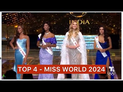 TOP 4 - MISS WORLD 2024