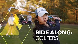 Ride Along: Golfers on Michigan Tech's Portage Lake Course