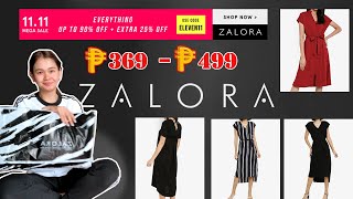 Zalora Philippines | 11.11 Sale | Online Shopping Haul + Try On