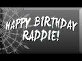 Rebel Beat ϟ Happy Birthday Raddie! 