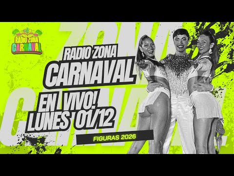 🎭Zona Carnaval🎉-Carnaval 2026 Alejo Romero- Ana Belén Piedrabuena– Martina Miranda-Lunes  01-12-2025