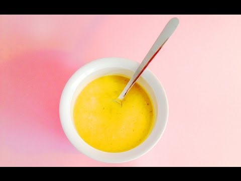 soup recipe with sweet potato - Suppen Rezept Süßkartoffelsuppe - einfachKochen
