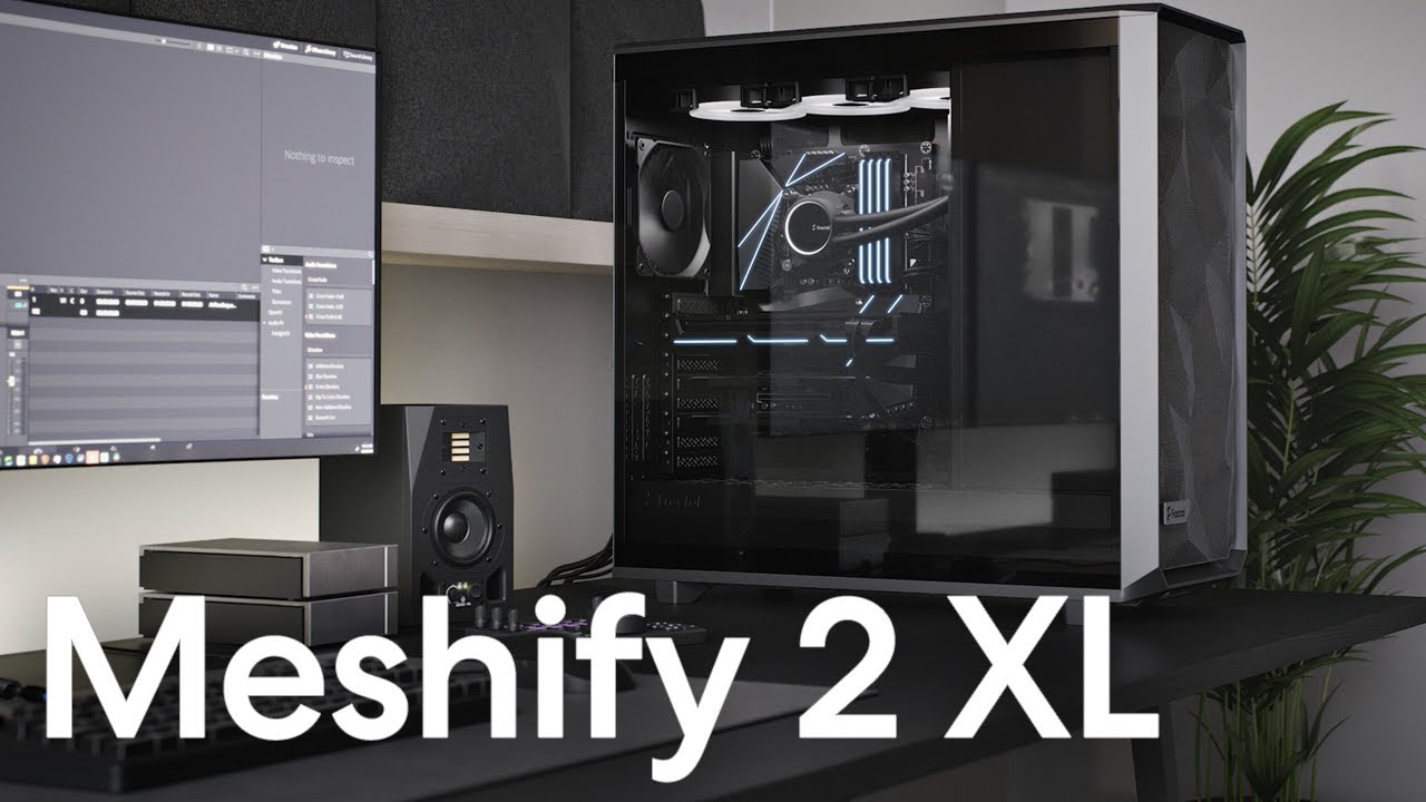 Fractal Design Meshify 2 TG Dark (Noir) - Boîtier PC - Garantie 3 ans LDLC