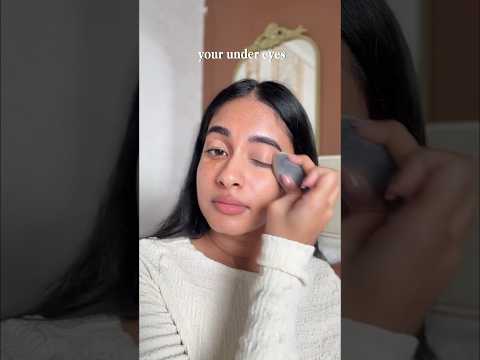 How I actually cover my under-eyes seamlessly✨