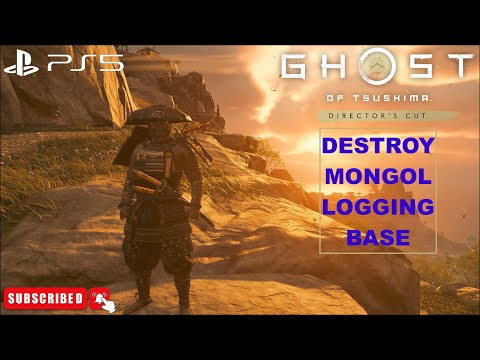 Ghost of Tsushima: Burn It Down! Destroying the Logging Camp (Director's Cut Guide) #GoT #CampFire