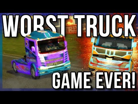 Possibly the Worst Truck Racing Game Ever...