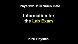 00 Lab Exam - Surrey - The Simple Pendulum