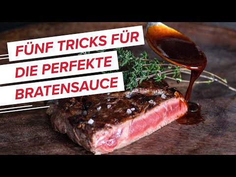 Make your own gravy: Five tricks for a fantastic gravy!