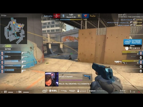 Dupreeh Deagle Ace vs FaZe